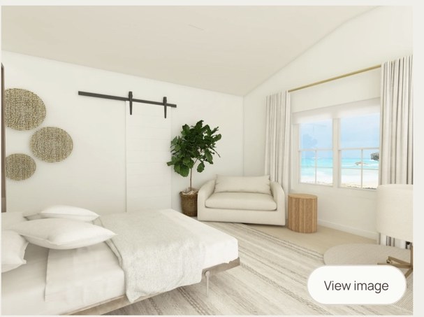 Bedroom rendering